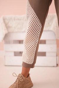 Women's set of Top and Pants ART52898 / – Camel цвет / color | Lexline Fashion