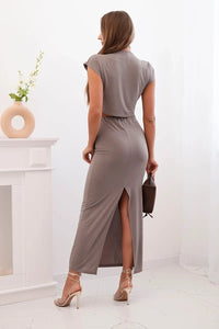 Women's set with a blouse and a skirt ART10092 / – Fango цвет / color | Lexline Fashion