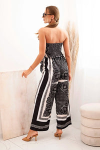 Women's set with wide pants and top 3109 / – Black цвет / color | Lexline Fashion