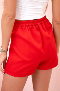 Women's skirt - shorts ART17818 / – Red цвет / color | Lexline Fashion