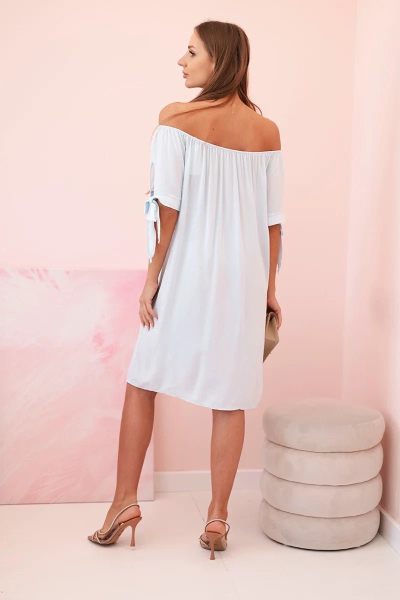 Women's viscose dress 81785 / – Blue цвет / color | Lexline Fashion