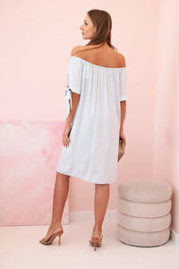 Women's viscose dress 81785 / – Blue цвет / color | Lexline Fashion