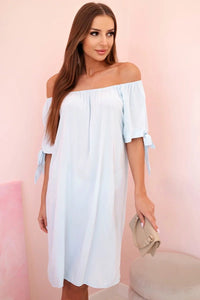 Women's viscose dress 81785 / – Blue цвет / color | Lexline Fashion
