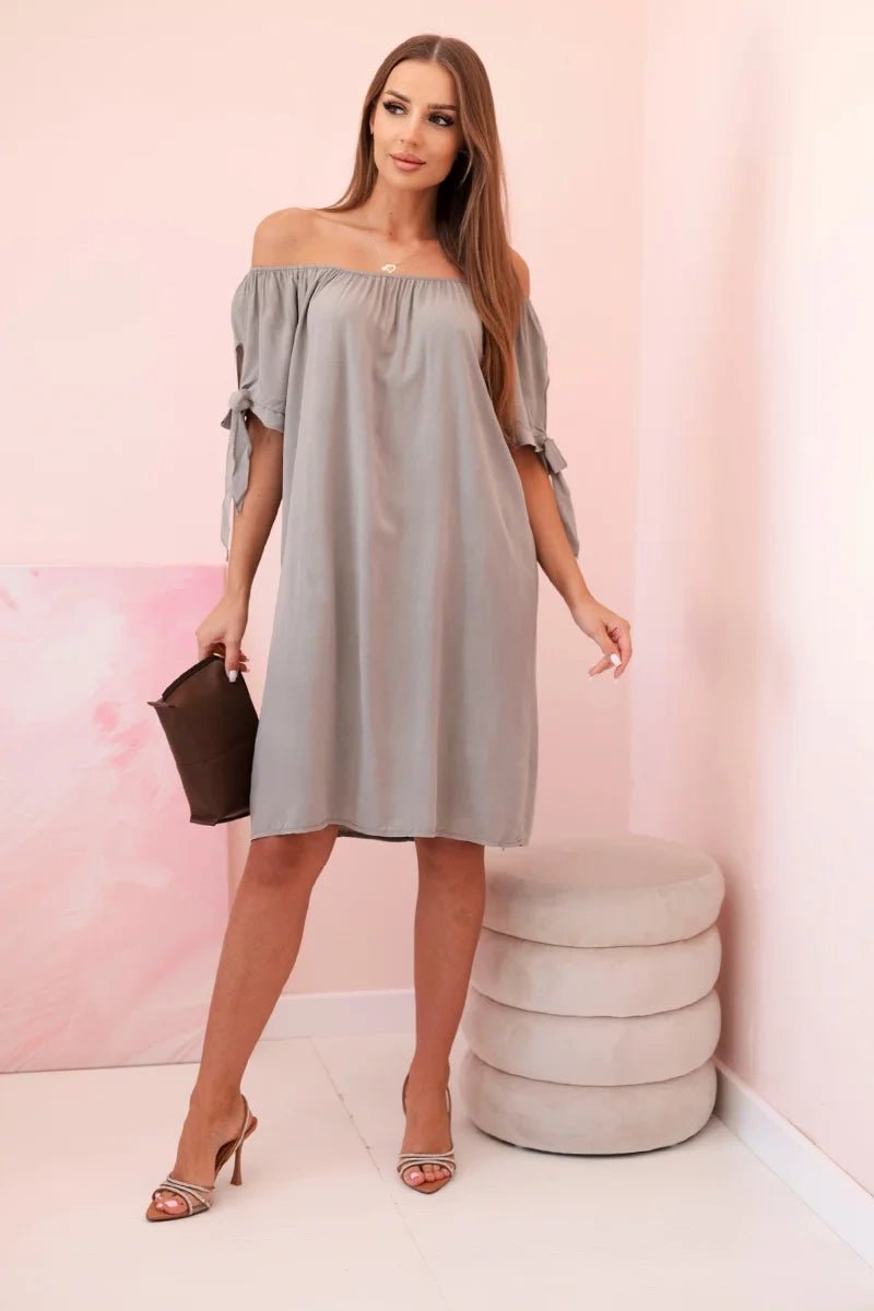 Women's viscose dress 81785 / – Fango цвет / color | Lexline Fashion