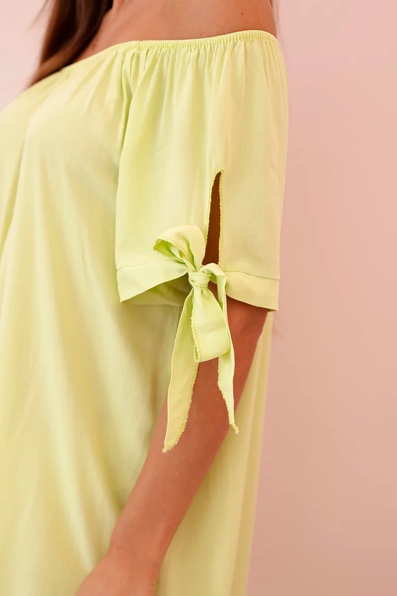 Women's viscose dress 81785 / – Pistachio цвет / color | Lexline Fashion