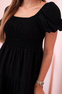 Women's viscose dress ART1957 / – Black цвет / color | Lexline Fashion