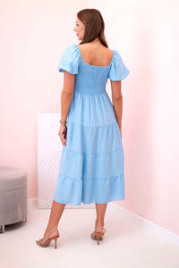 Women's viscose dress ART1957 / – Blue цвет / color | Lexline Fashion