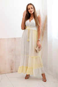 Women's viscose dress with sequins 6122 / – Mint цвет / color | Lexline Fashion