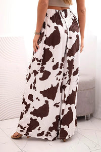 Women's viscose trousers 3180 - 1 / – Brown цвет / color | Lexline Fashion
