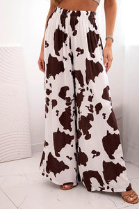Women's viscose trousers 3180 - 1 / – Brown цвет / color | Lexline Fashion