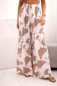 Women's viscose trousers 3180 - 1 / – Camel цвет / color | Lexline Fashion