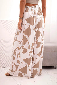 Women's viscose trousers 3180 - 1 / – Camel цвет / color | Lexline Fashion