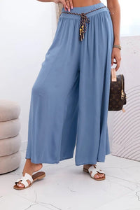 Women's wide - leg viscose trousers 81733 / – Jeans цвет / color | Lexline Fashion